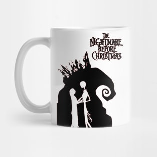 Nightmare Before Christmas Jack and Sally Mug